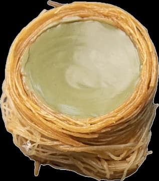 Mini Pistachio Cream Bird's Nest (3 pcs)